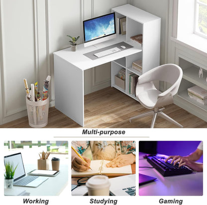 WOLTU Computer Desk with Storage Shelf (Z-TCS020)