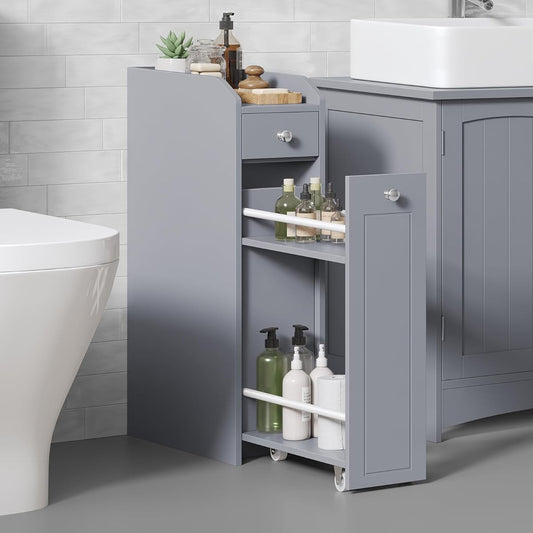 VASAGLE Small Bathroom Cabinet BBC847G02