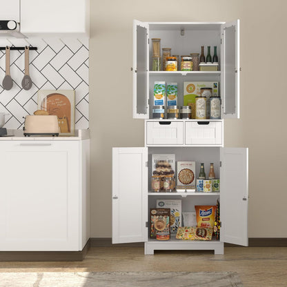 Cabinet with 4 Doors and 2 Drawers
