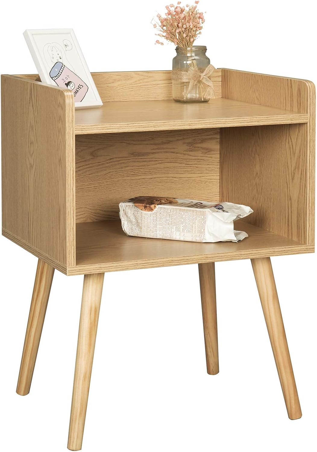 WOLTU Wooden Bedside Table (TSR70HEI)