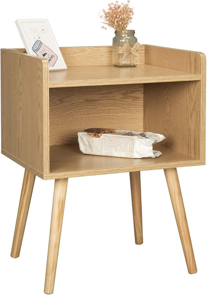 WOLTU Wooden Bedside Table (TSR70HEI)