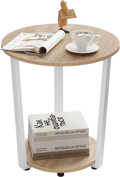 WOLTU Modern Round Coffee Table (BTS13HEI)