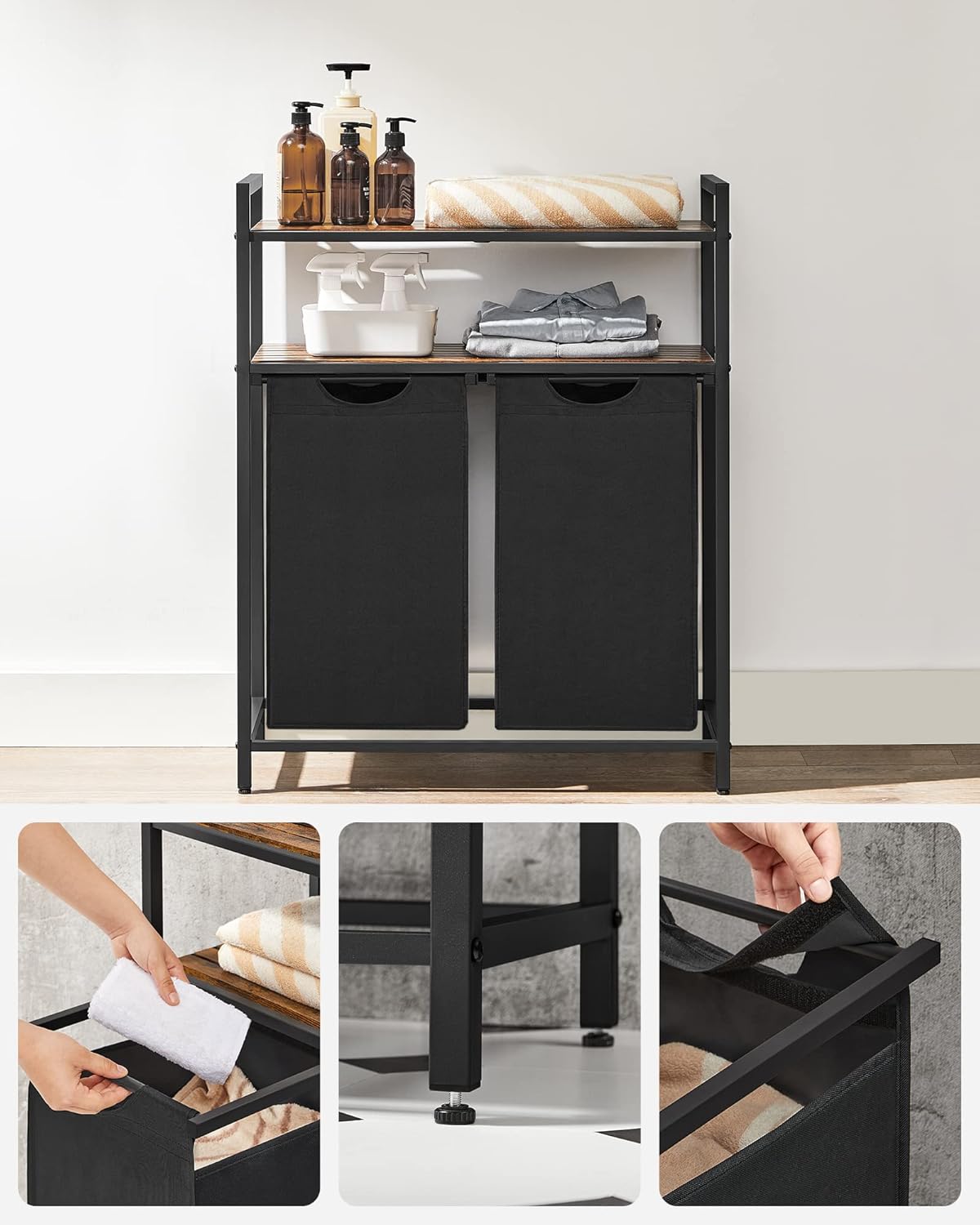 VASAGLE Laundry Basket BLH211B01