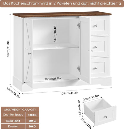 Kitchen Cabinet with Worktop