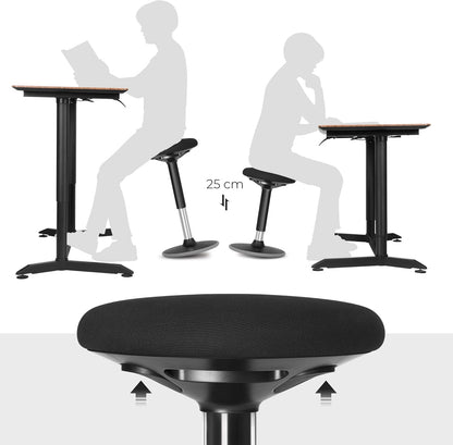Songmics Office Stool OSC05BK