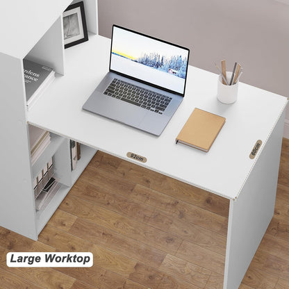 WOLTU Computer Desk with Storage Shelf (Z-TCS020)