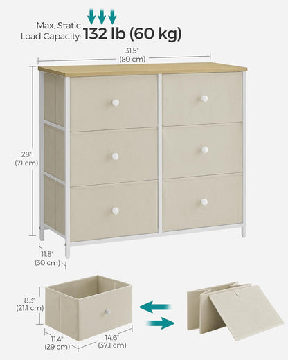 SONGMICS Chest of Drawers