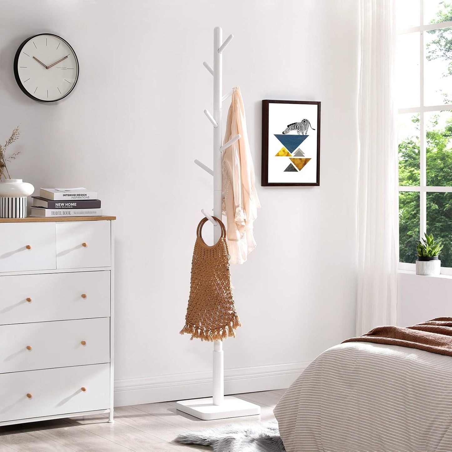 VASAGLE Coat Rack RCR010W02