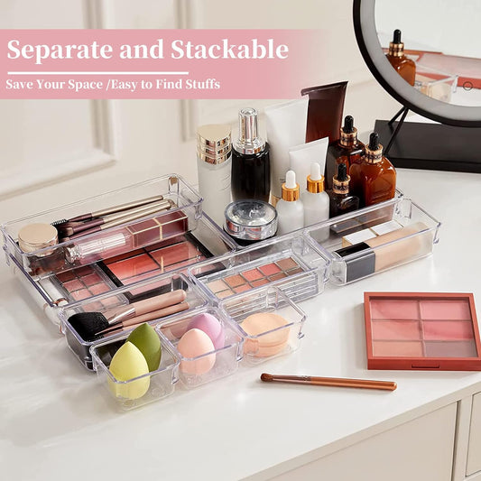 4 Pcs Makeup Organizer Drawers