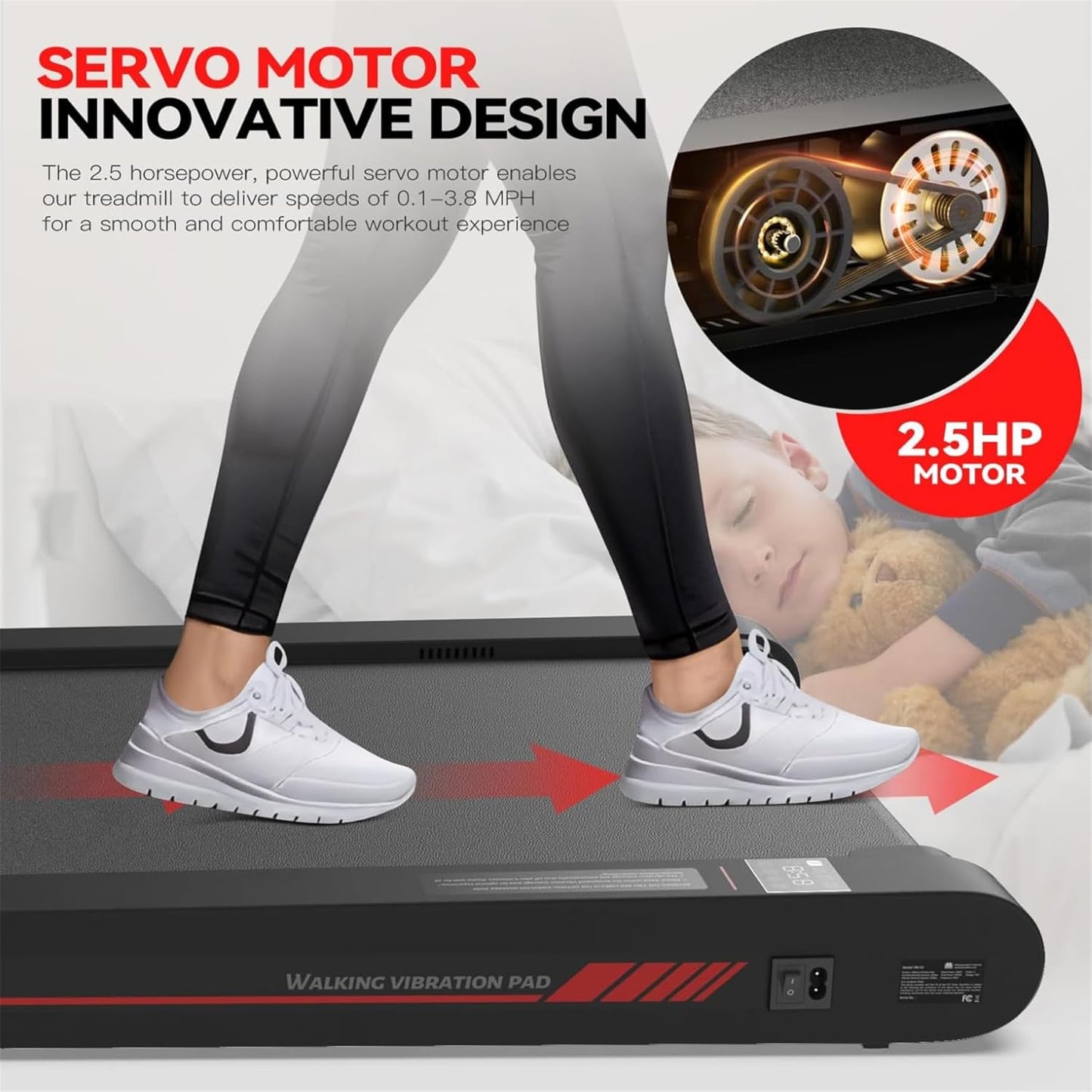 Sperax Vibrating Walking Pad