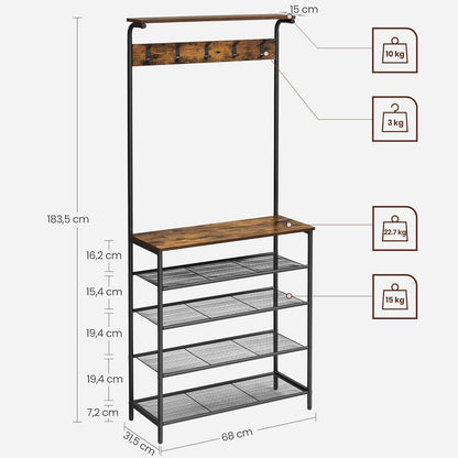 VASAGLE Clothes Rack