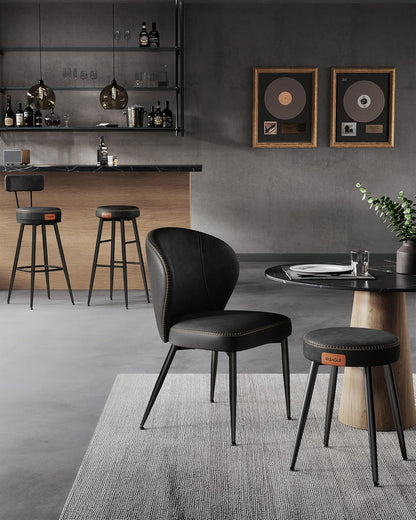 VASAGLE Set of 2 Bar Stool