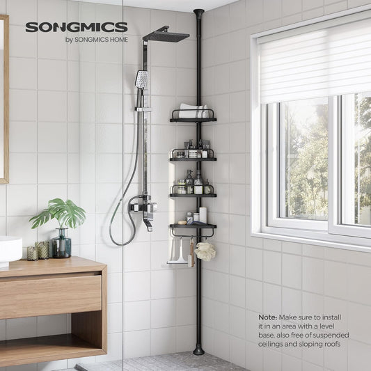 SONGMICS Shower Corner Shelf BCB001A