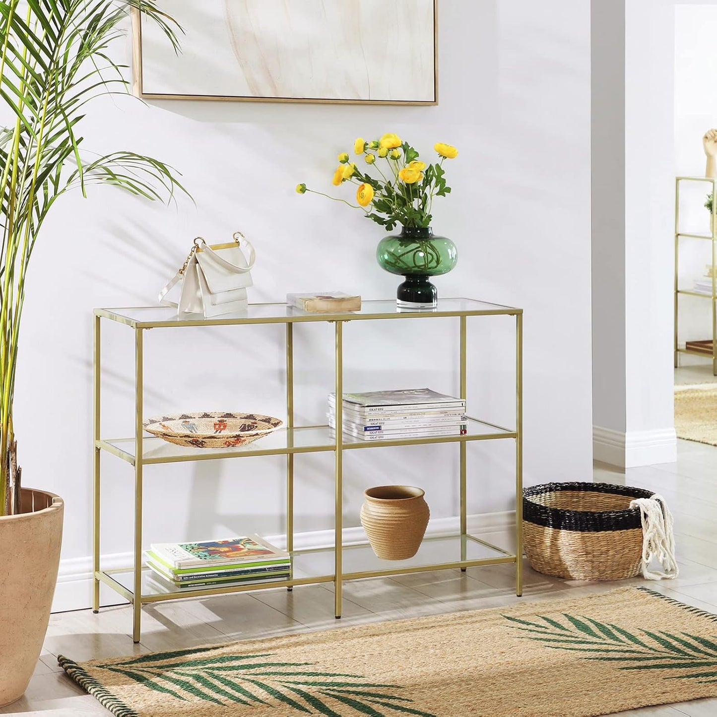 VASAGLE Console Table LGT27G