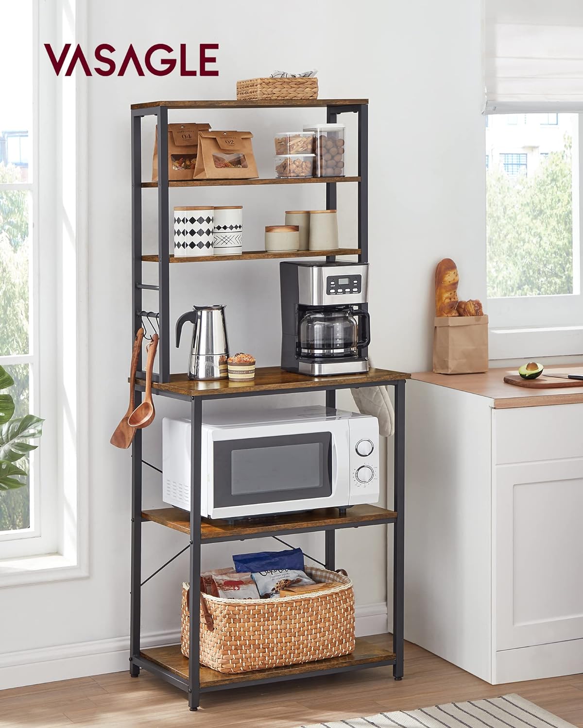 VASAGLE Kitchen Storage Rack