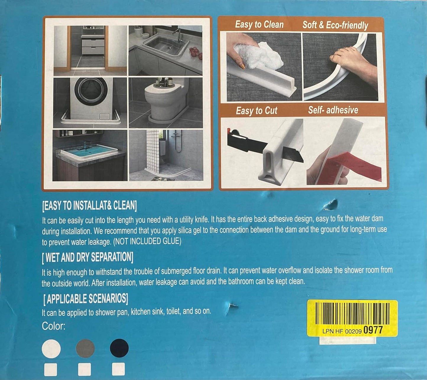 Shower Barrier