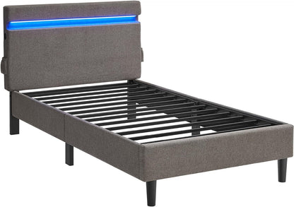 VASAGLE Guest Bed with LED Lighting