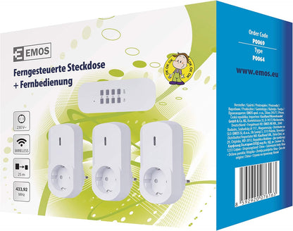 EMOS Wireless Socket Set