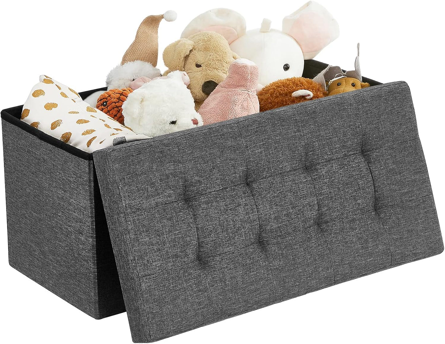 SONGMICS Bench with Storage Space LSF46GYZ