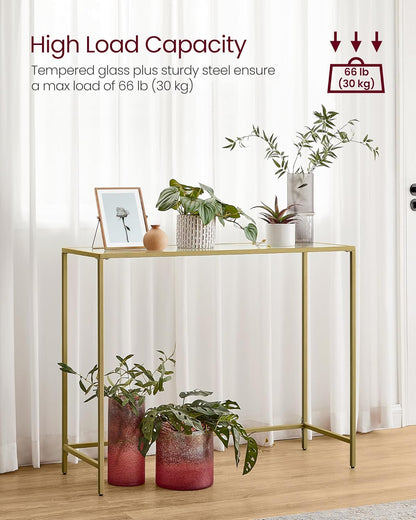 VASAGLE Console Table LGT26G