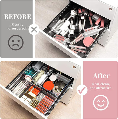 4 Pcs Makeup Organizer Drawers