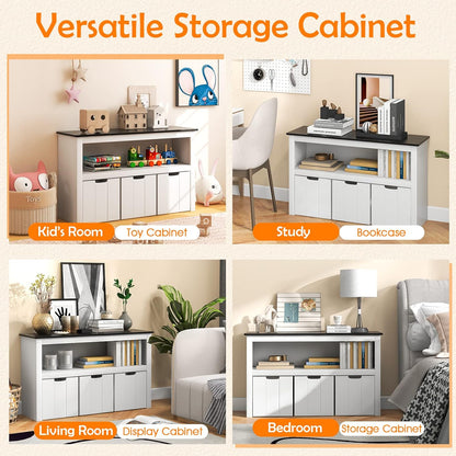 Kids Toy Storage Organizer JZ10126WH