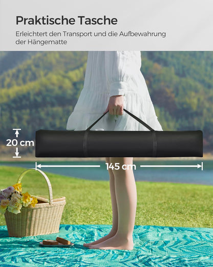 SONGMICS Hammock with Frame GHS002G01