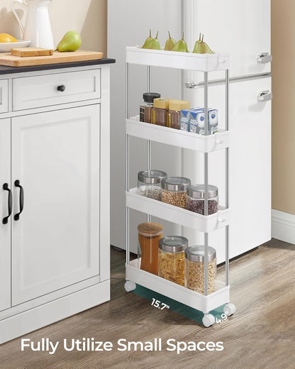 SONGMICS 4-Tier Storage Trolley KSC008G01