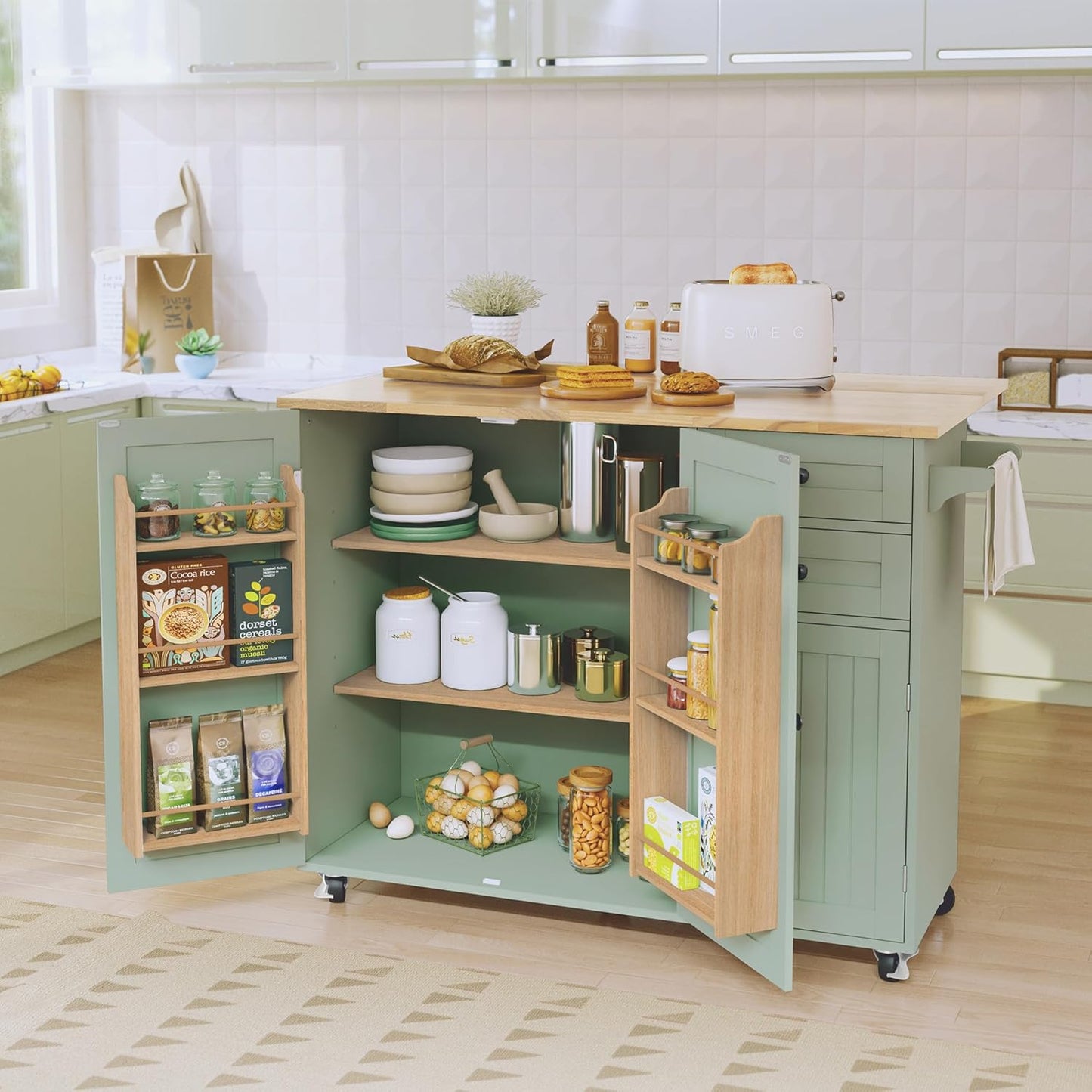 Costway Kitchen Island Trolley