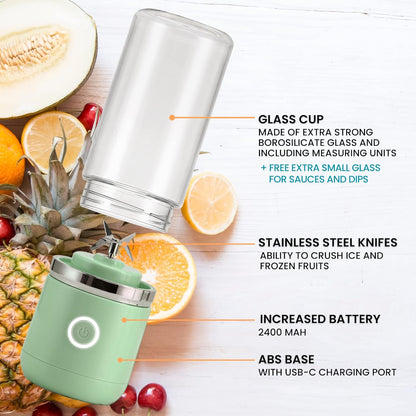 AMBIANO Cordless Smoothie Blender
