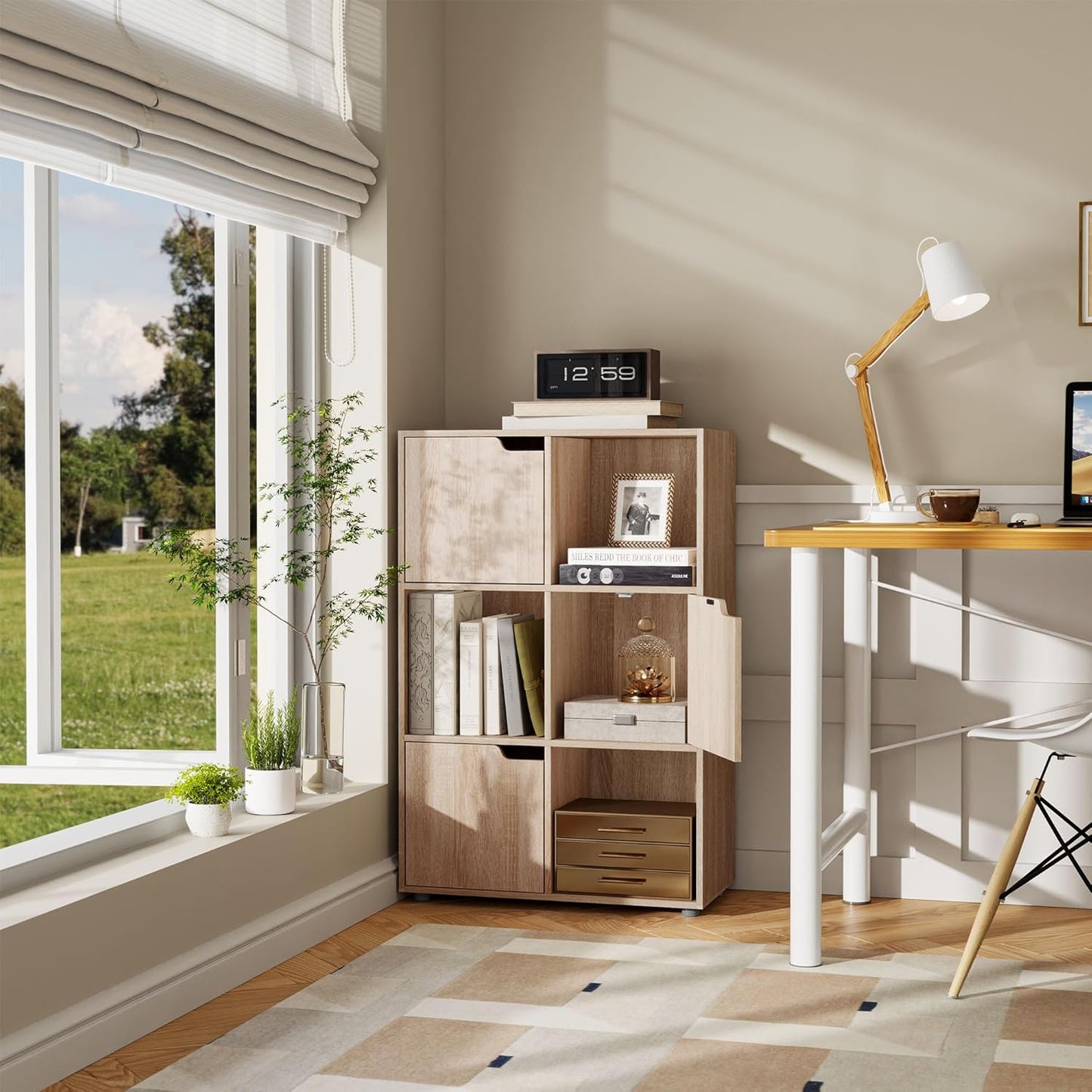 WOLTU Bookcase for living room