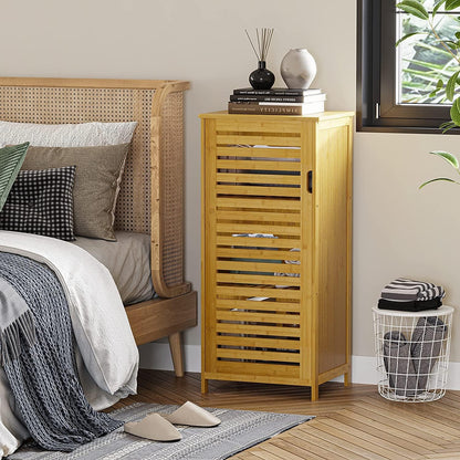 Narrow Bamboo  Cabinet