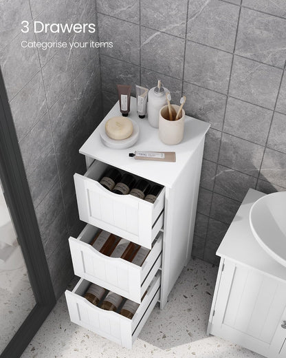 VASAGLE Bathroom Floor Storage Cabinet,