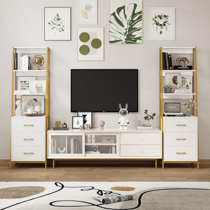 Bookshelf with 3 Drawers