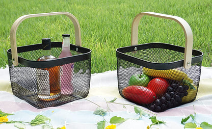 Metal Mesh Steel Basket