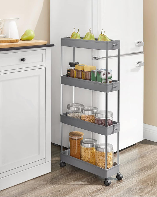 SONGMICS 4-Tier Storage Trolley KSC008G01