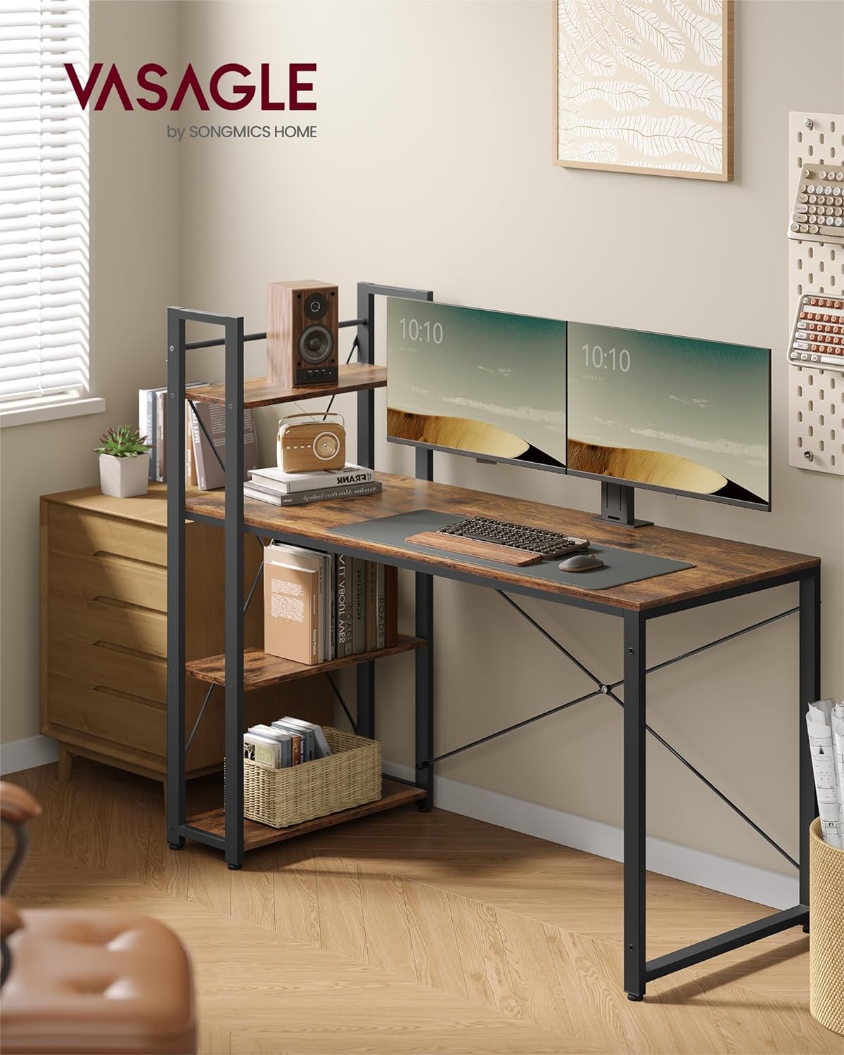 VASAGLE Left or Right Reversible Desk