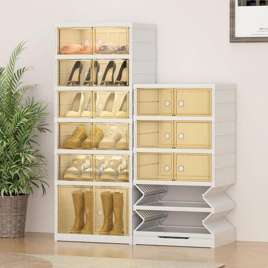 Foldable Shoe Rack Organizer