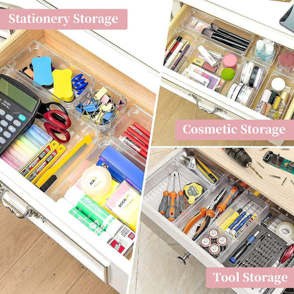 4 Pcs Makeup Organizer Drawers