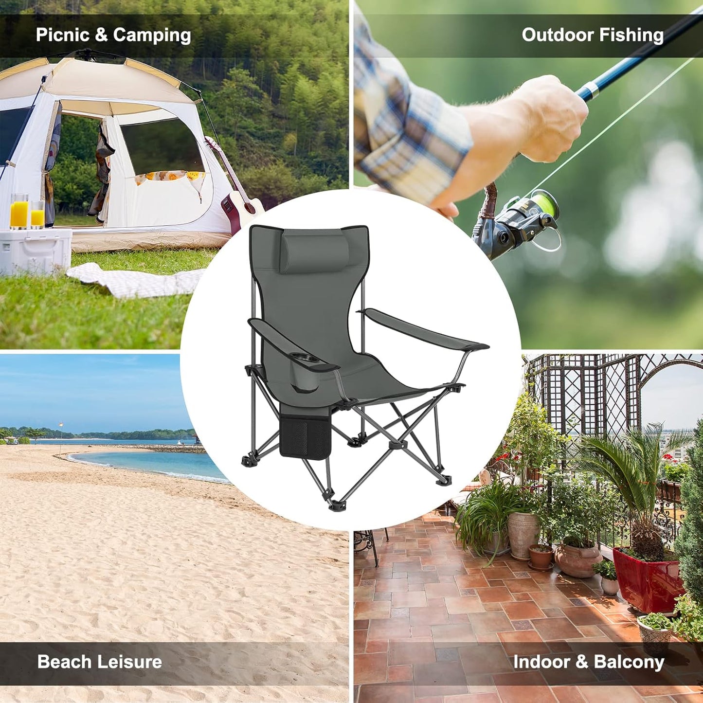 WOLTU Ultralight Folding Camping Chair