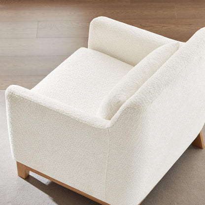 VANOMi Fabric Upholstered Comfy Reading Armchair