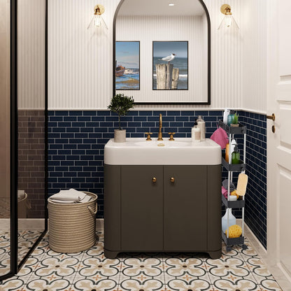 4 Tier Trolley with Wheels