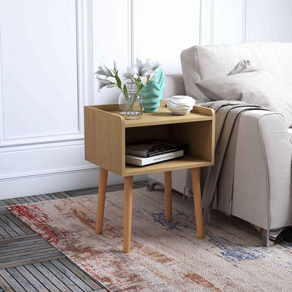 WOLTU Wooden Bedside Table (TSR70HEI)