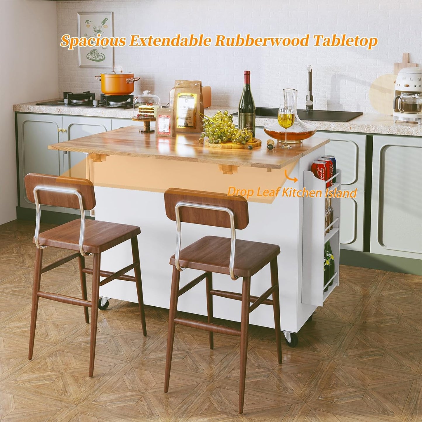 Costway Kitchen Island Trolley
