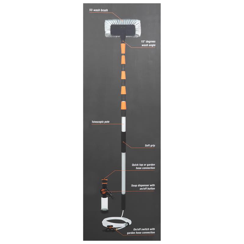 FERM telescopic washing brush