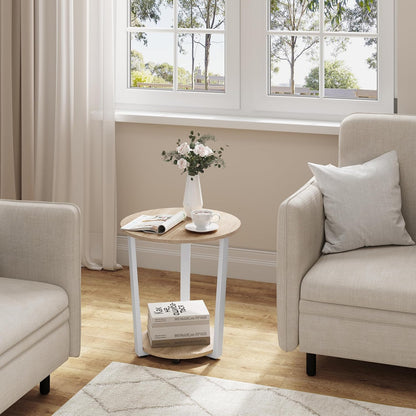 WOLTU Modern Round Coffee Table (BTS13HEI)