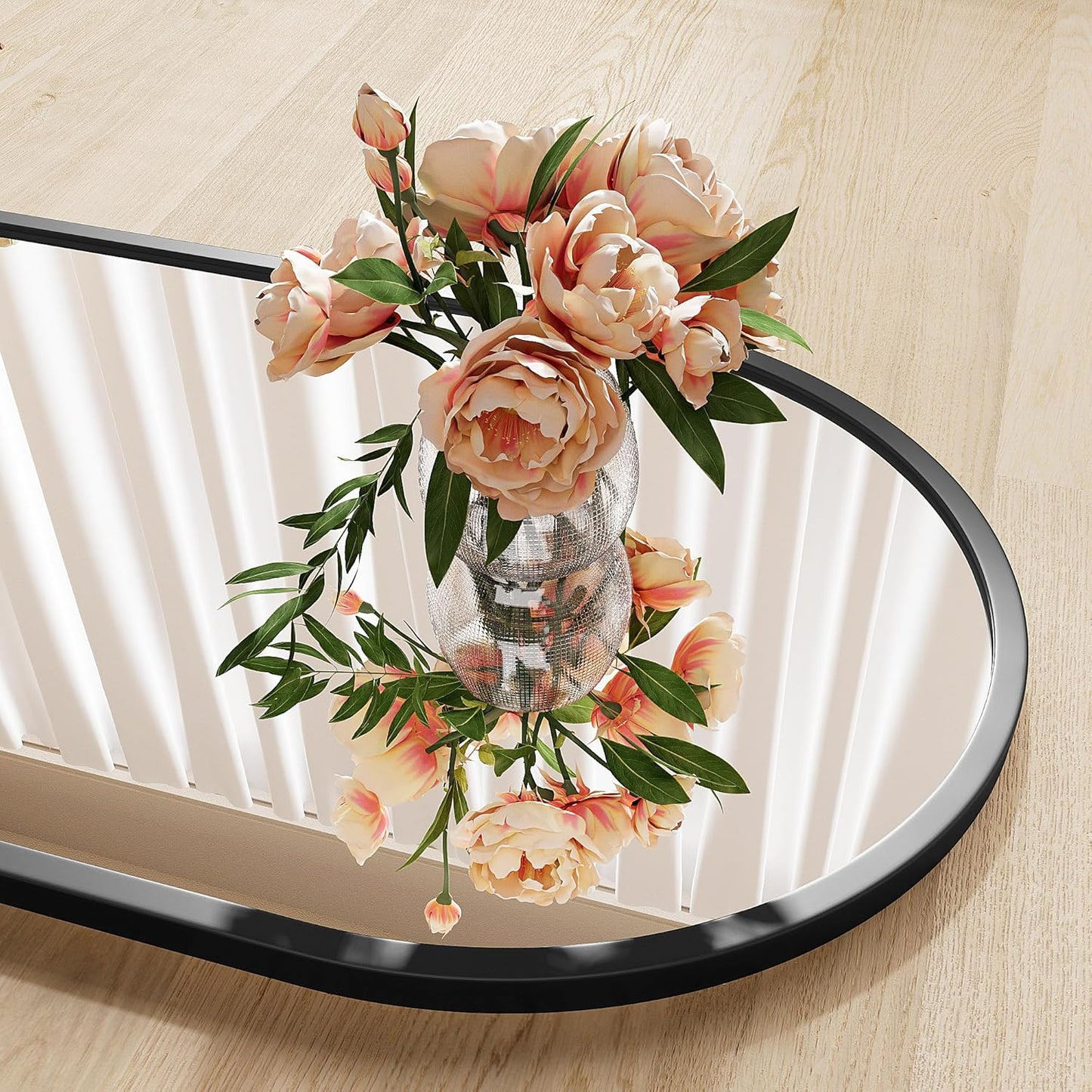 Large Arched Full Length Mirror