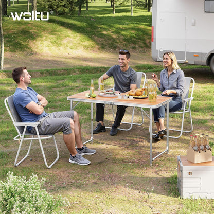WOLTU Folding Camping Table Garden Table (CPT8122HEI)