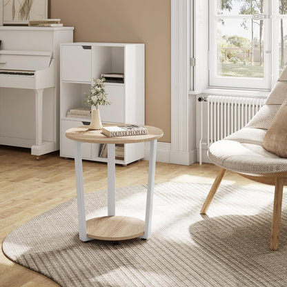 WOLTU Modern Round Coffee Table (BTS13HEI)