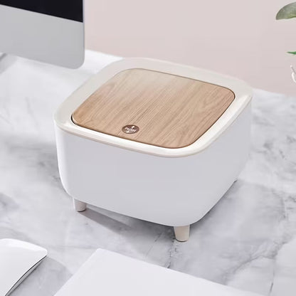 Mini Trash Can with Lid